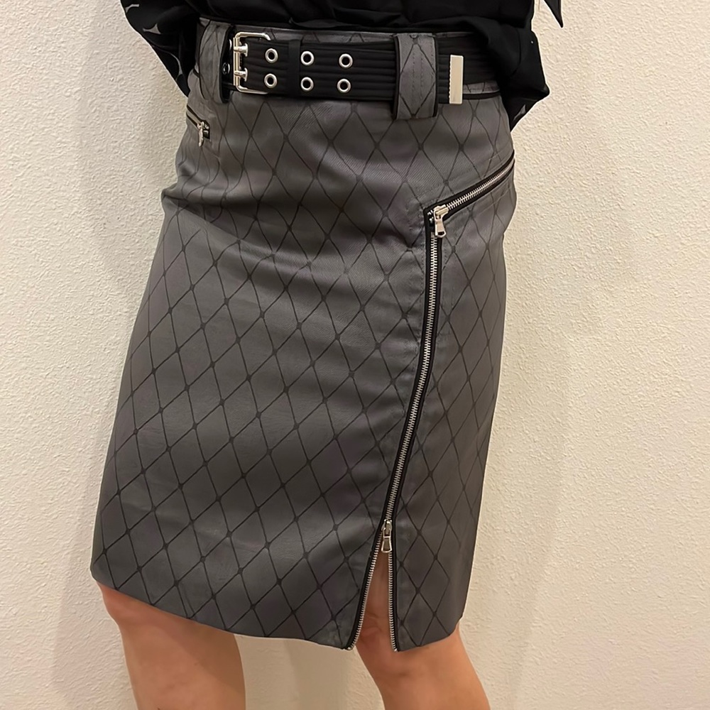 Designer knee-length skirt
